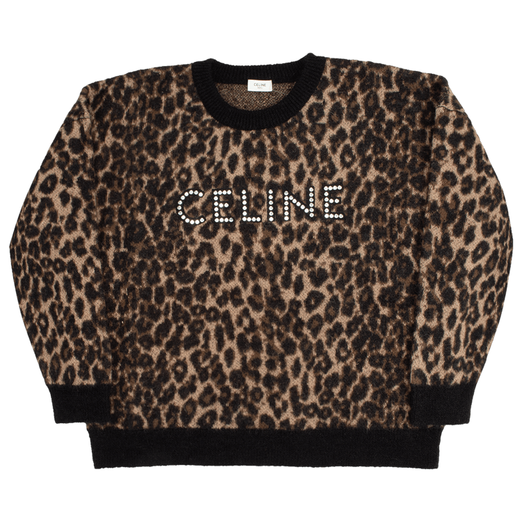 新品 即完 CELINE LEOPARD ベイビーキャット SHIRTS 39 Misa Los Angeles Celine Leopard-Print Satin Shirt | Saks Fifth Avenue