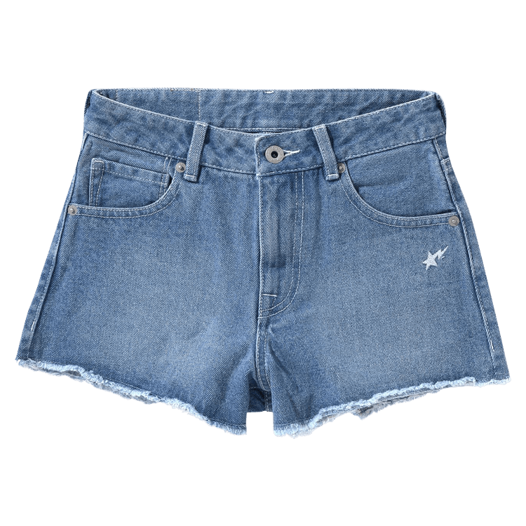 Bape denim shorts shop
