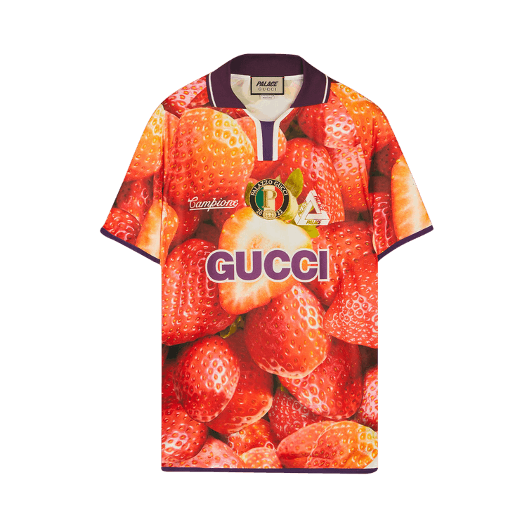 Gucci x Palace Printed Football Technical Jersey T-Shirt 