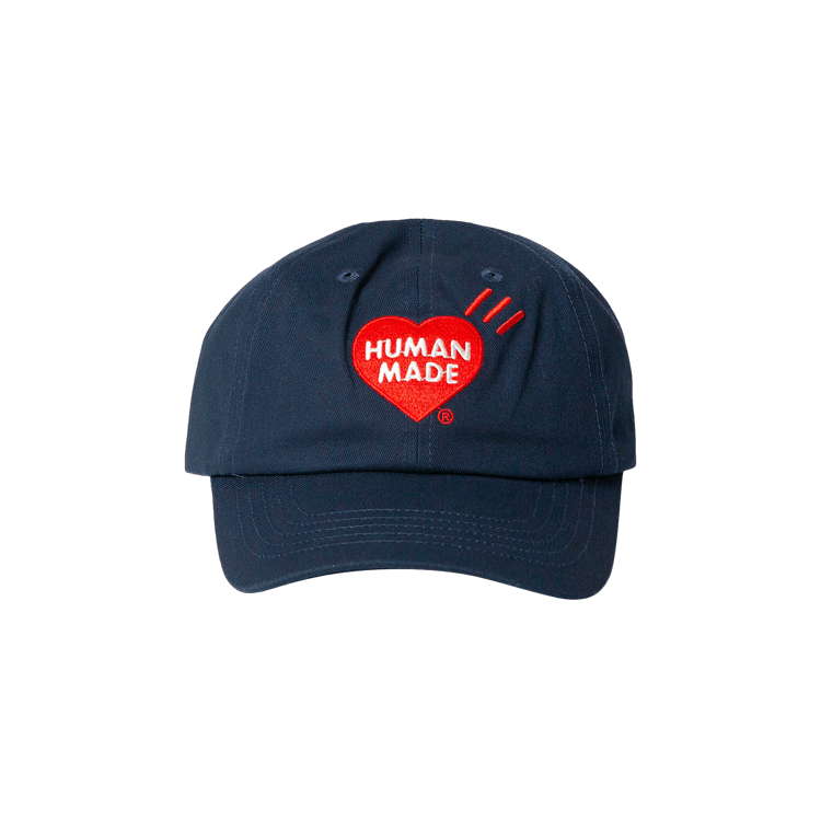 Buy Human Made 6-Panel Twill Cap #1 'Navy' - HM19GD013 NAVY | GOAT