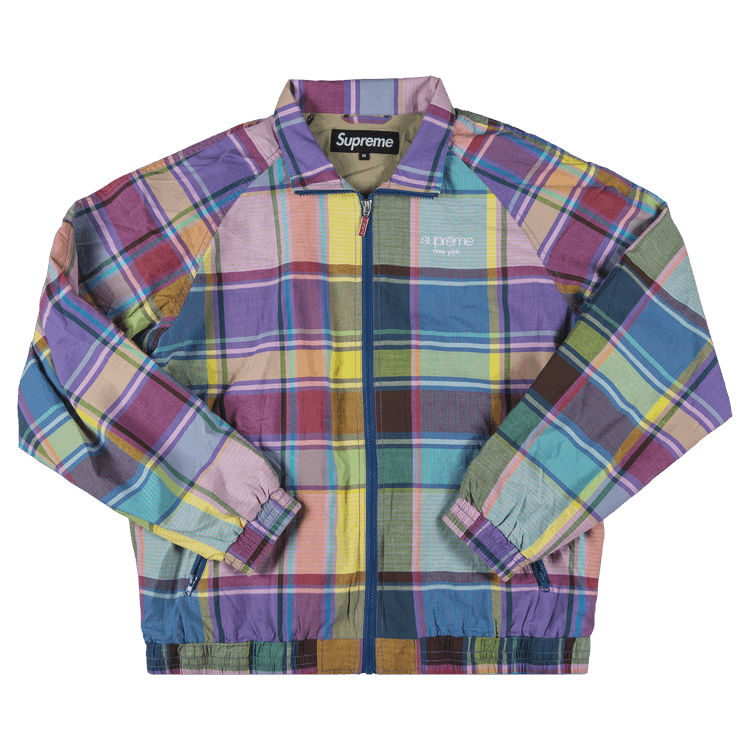 Supreme madras outlet track jacket
