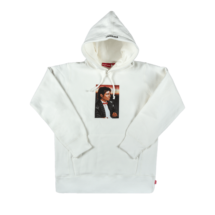 Buy Supreme Michael Jackson Hooded Sweatshirt 'White 