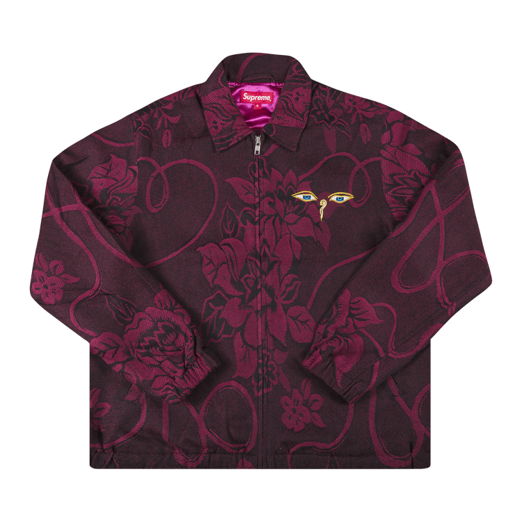 Buy Supreme Truth Tour Jacket 'Burgundy' - SS17J47 BURGUNDY | GOAT