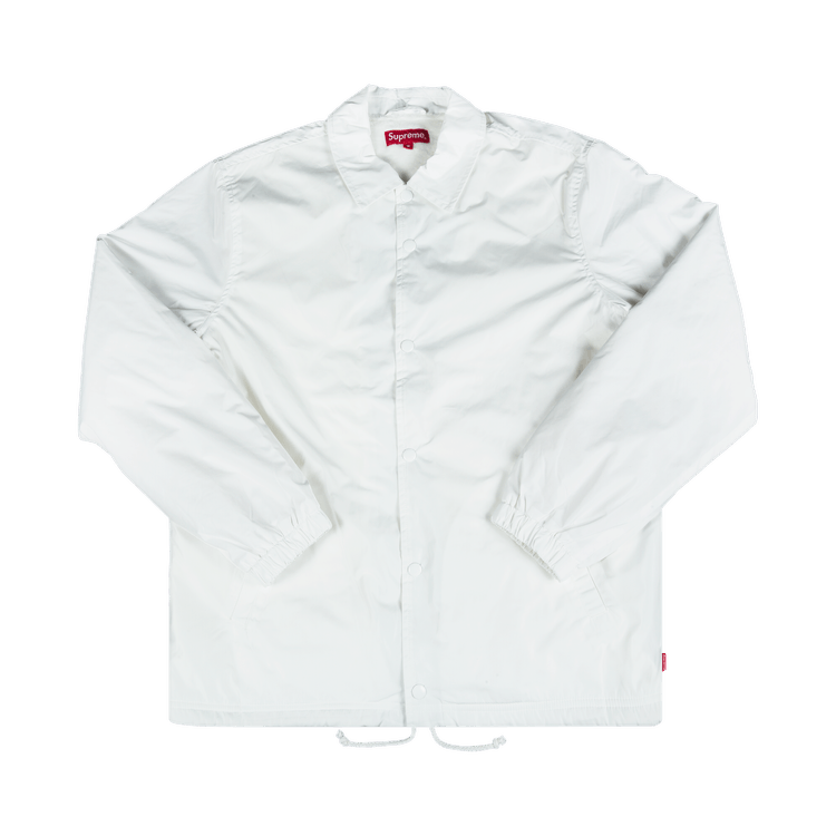 Supreme Old English Coaches Jacket 'White' | GOAT