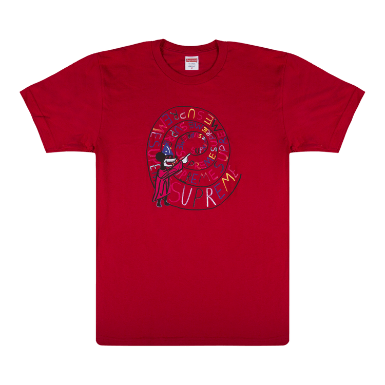 Supreme SS17 Joe Roberts Swirl Tee 白 (ステッカー付き) Supreme SS17 SUPREME JOE ROBERTS SWIRL TEE T-SHIRT WHITE L
