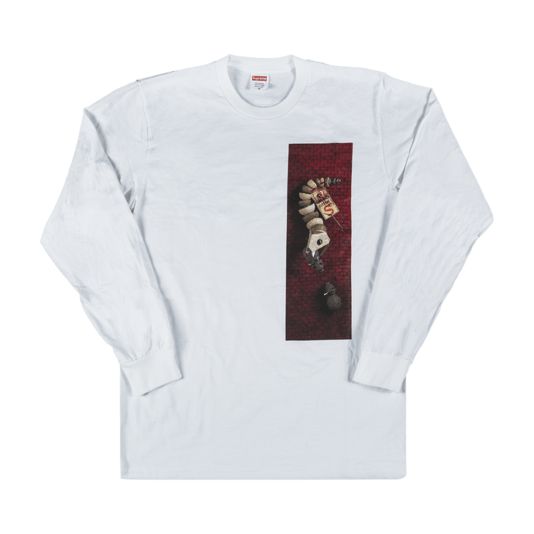 Buy Supreme Mike Hill Snaketrap Long Sleeve T Shirt White