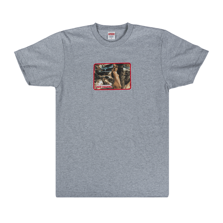 Buy Supreme Girl T Shirt Grey SS17T16 GREY GOAT
