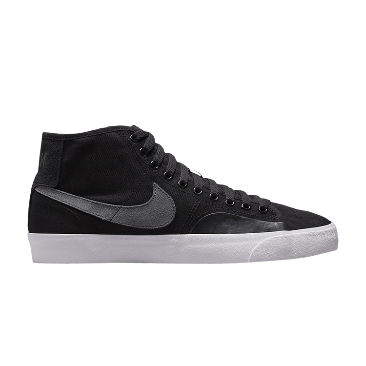 Blazer Court Mid Premium SB 'Black Anthracite' GOAT