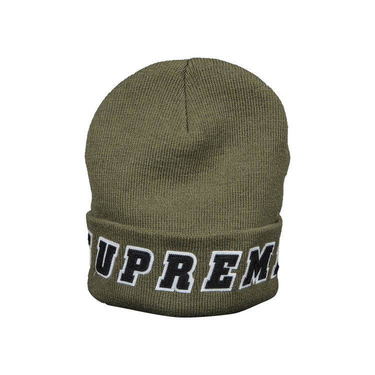 Supreme felt logo beanie 2025