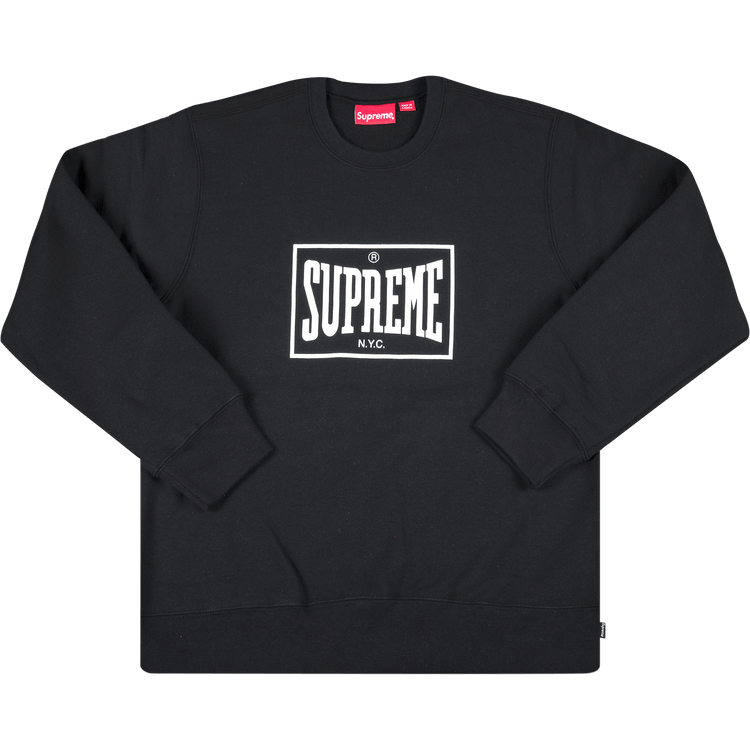 Size l Supreme Warm Up Crewneck 'Black'