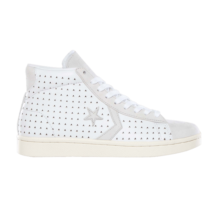 Ace Hotel x Pro Leather Mid 'Perforated A Pattern - White'