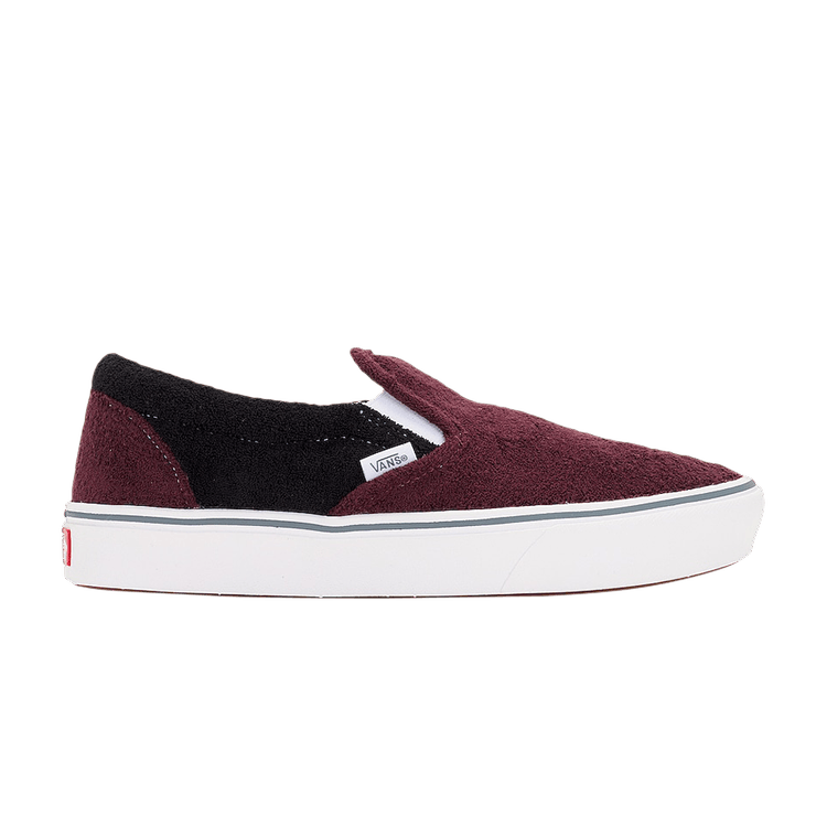 ComfyCush Slip-On 'Terry - Deep Burgundy'