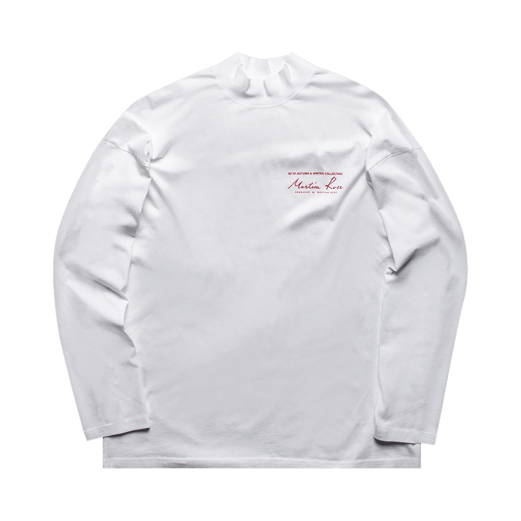 MUCC DEVILICIAN スウェット Buy Martine Rose Funnel Neck T-Shirt 'White' - CMRSS34605JC