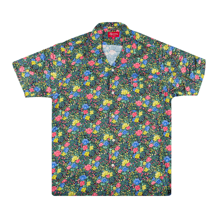 Supreme 19SS Mini Floral Rayon S/S Shirt-