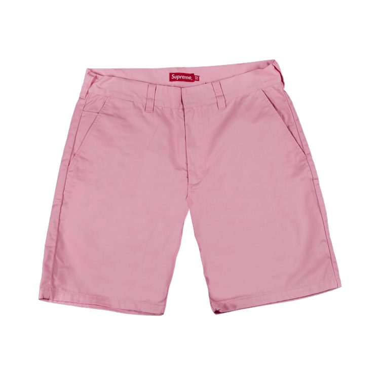Buy Supreme Work Short 'Pink' - SS17SH4 PINK | GOAT