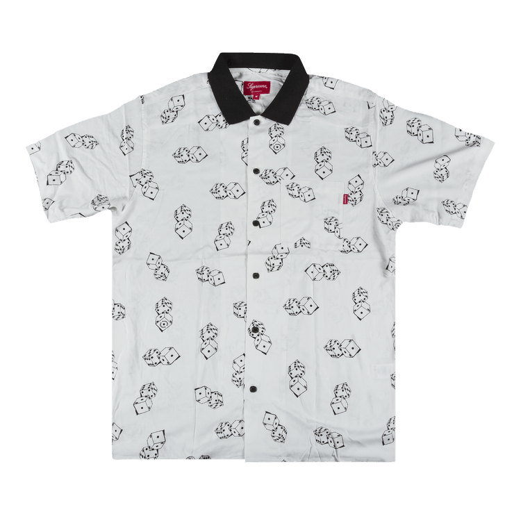 シャツ Supreme 19ss Dice Rayon Shirt Buy Supreme Dice Rayon Short-Sleeve Shirt 'White' - SS19S26 WHITE