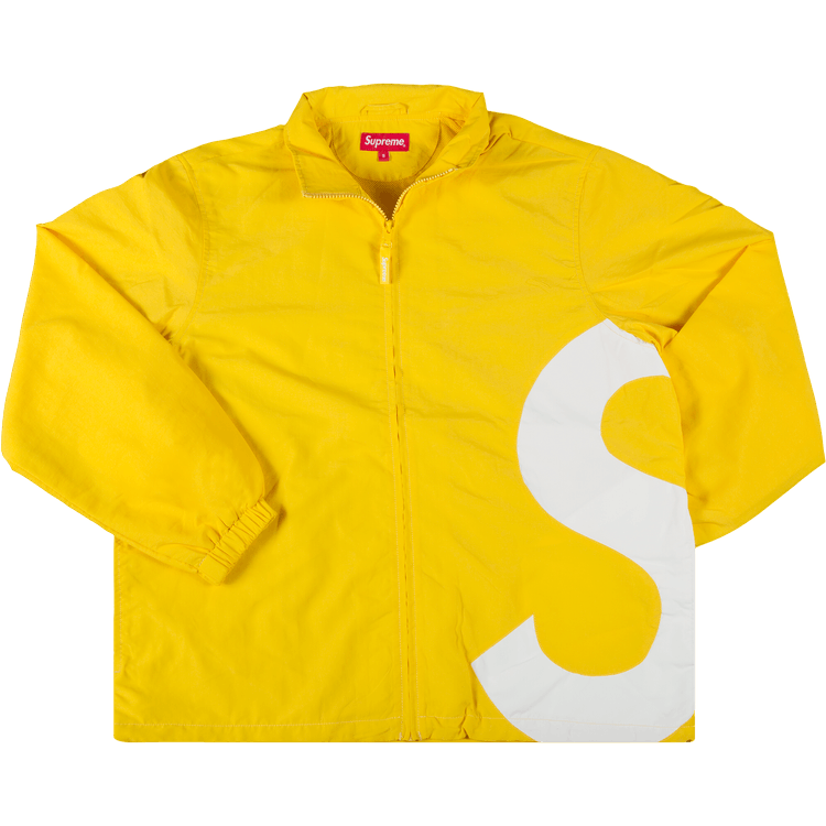 supremeサイズ爆安　supreme s logo track jacket yellow L
