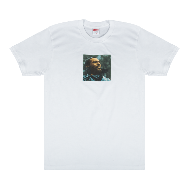 Supreme プリントTシャツ ホワイト MARVIN GAYE XL Buy Supreme Marvin Gaye T-Shirt 'White' - FW18T41 WHITE | GOAT UK