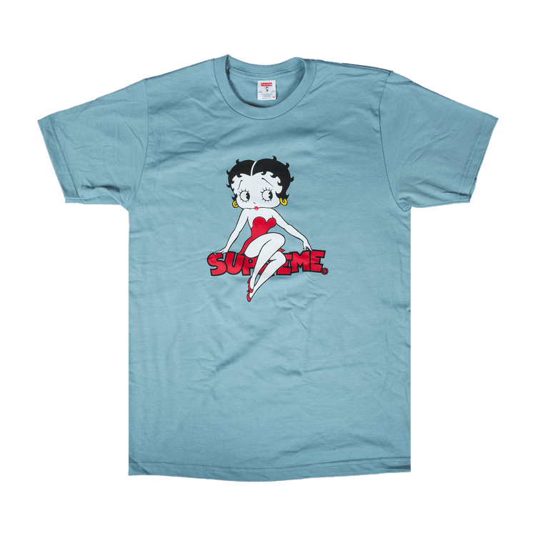 Buy Supreme Betty Boop T-Shirt 'Slate' - SS16T26 SLATE | GOAT