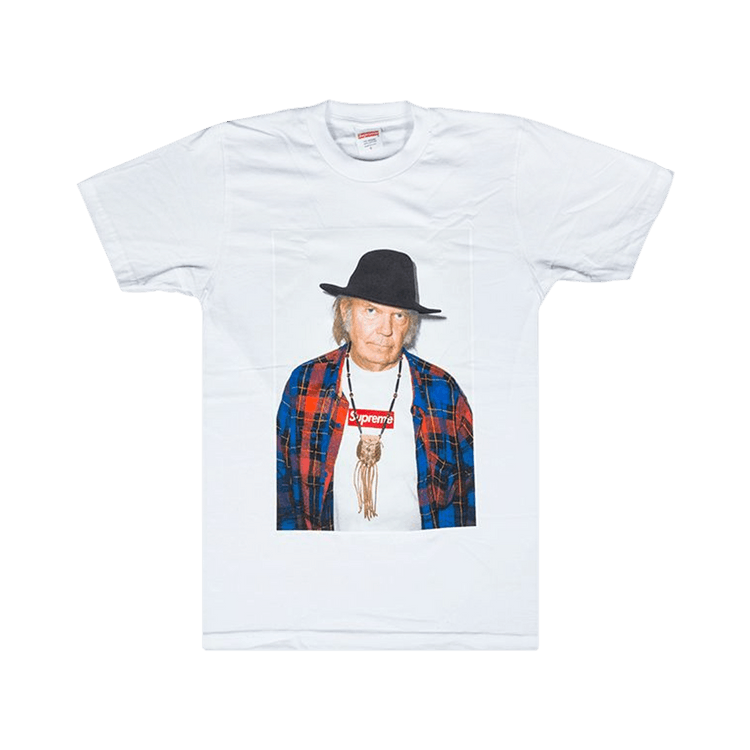 Size xl Supreme Neil Young T-Shirt 'White'