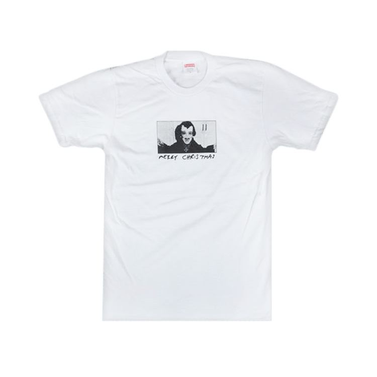 想像を超えての Merry Supreme Buy Christmas WHITE FW15T01 - 'White' T-Shirt ミュージシャン