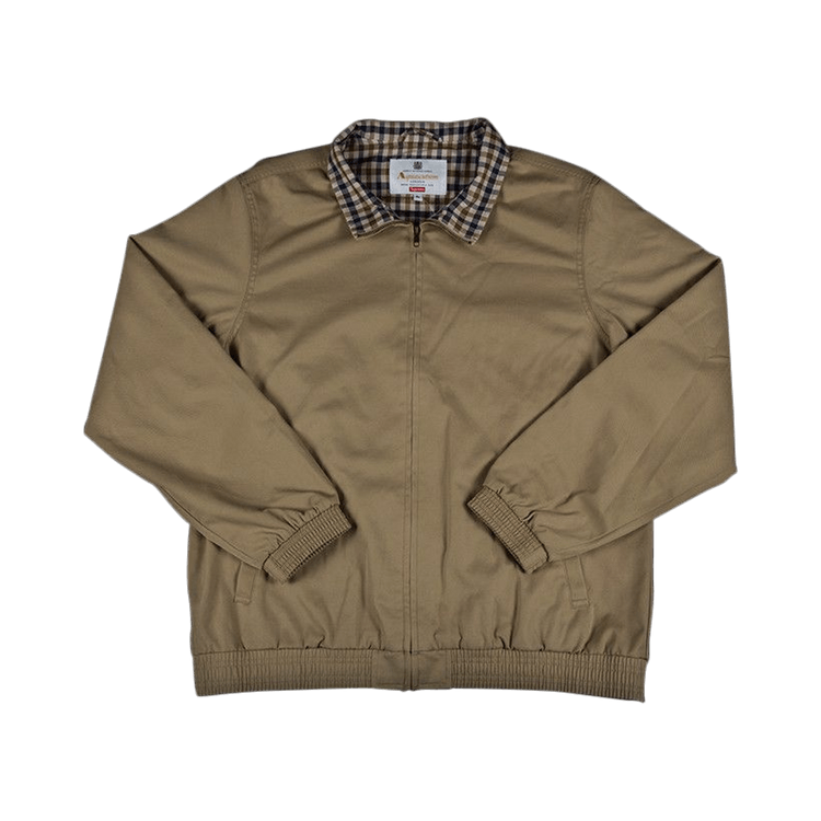 Buy Supreme x Aquascutum Waterproof Club Jacket 'Camel' - FW16J64