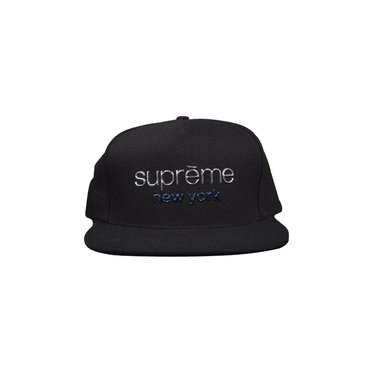 Buy Supreme Chrome Classic Logo 5 Panel 'Black' - FW16H15 BLACK | GOAT