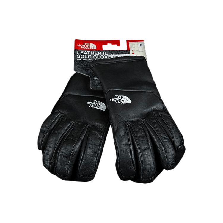 Supreme x The North Face Leather Gloves 'Black' | GOAT