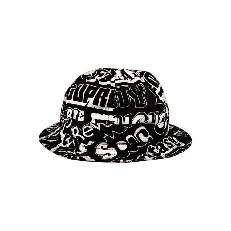 Supreme x Hysteric Glamour Text Bell Hat 'Black'
