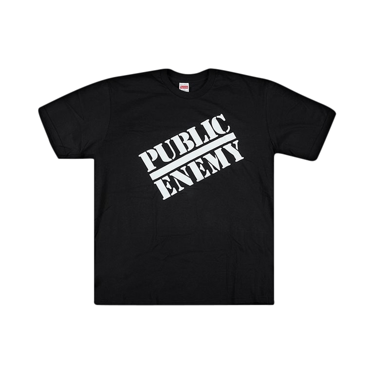 Buy Supreme x Undercover x Public Enemy Blow Your Mind T Shirt Black SS18T11 BLACK GOAT