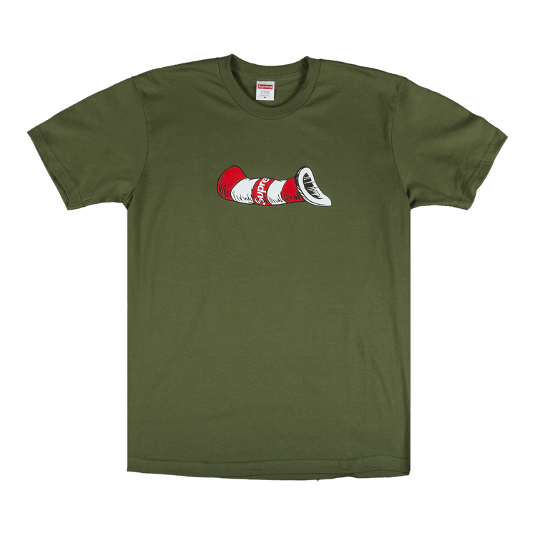 Supreme cat in the hat shirt on sale