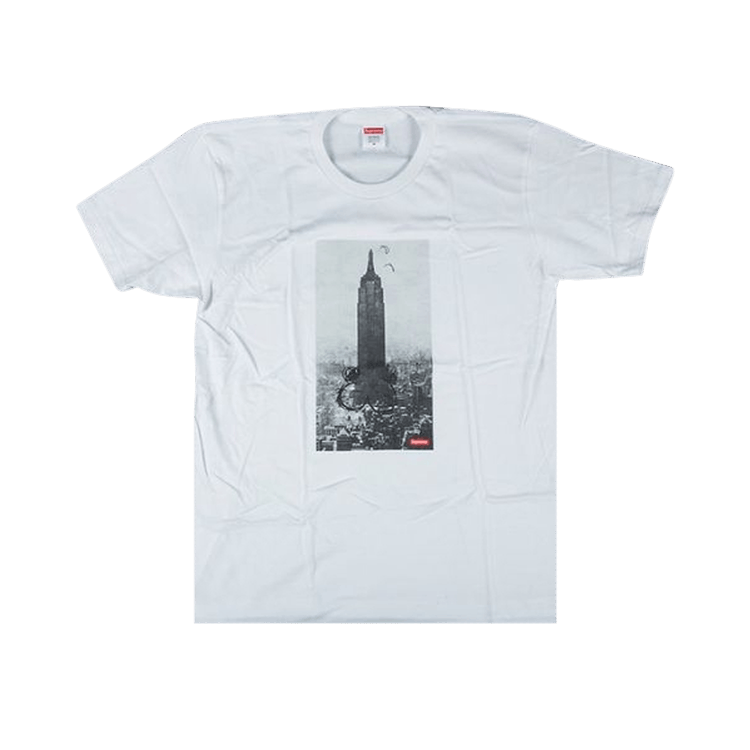 Buy Supreme Mike Kelley The Empire State Building T-Shirt 'White
