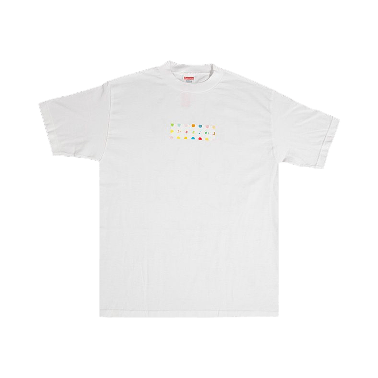 Supreme x Damien Hirst Box Logo T-Shirt 'White' | GOAT
