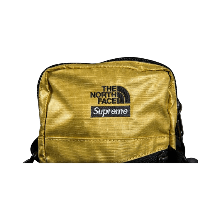 Supreme x The North Face Metallic Shoulder Bag 'Gold' | GOAT