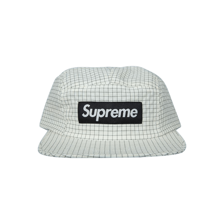 Buy Supreme Reflective Ripstop Camp Cap 'White' - FW18H17