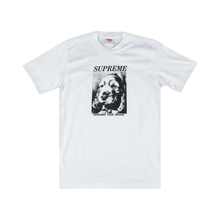 Buy Supreme Remember T-Shirt 'White' - FW18T45 WHITE | GOAT