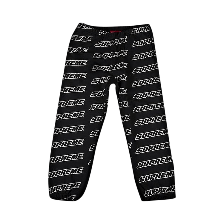 Buy Supreme Repeat Sweatpant Black SS18SW55 BLACK GOAT
