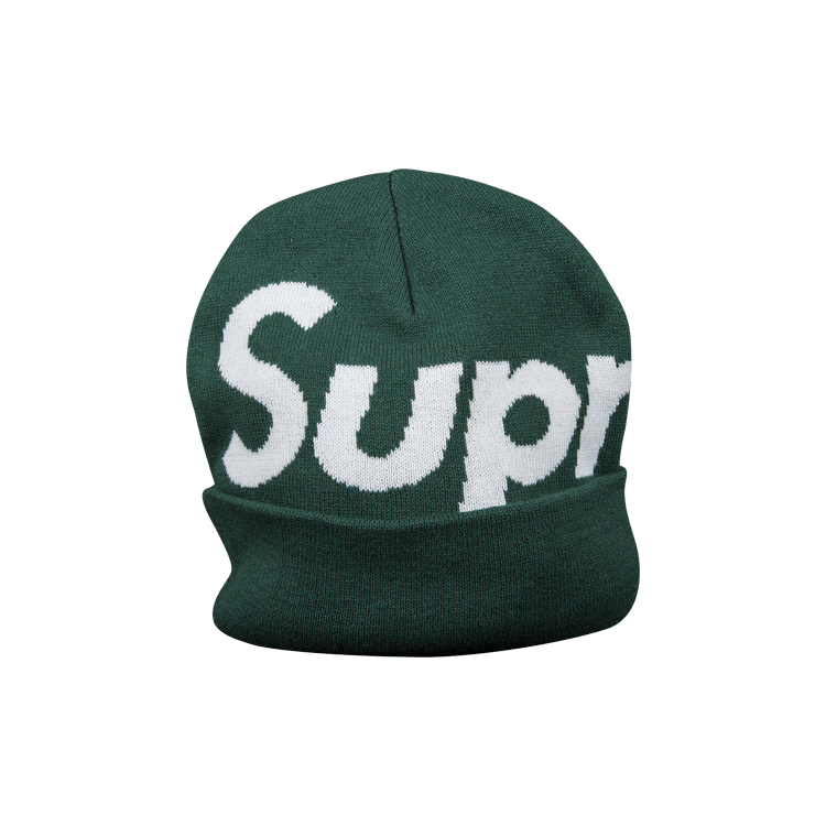 Buy Supreme Big Logo Beanie 'Green' - FW19BN7 GREEN | GOAT