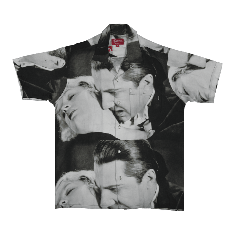 Buy Supreme Bela Lugosi Rayon Short-Sleeve Shirt 'White' - SS19S2
