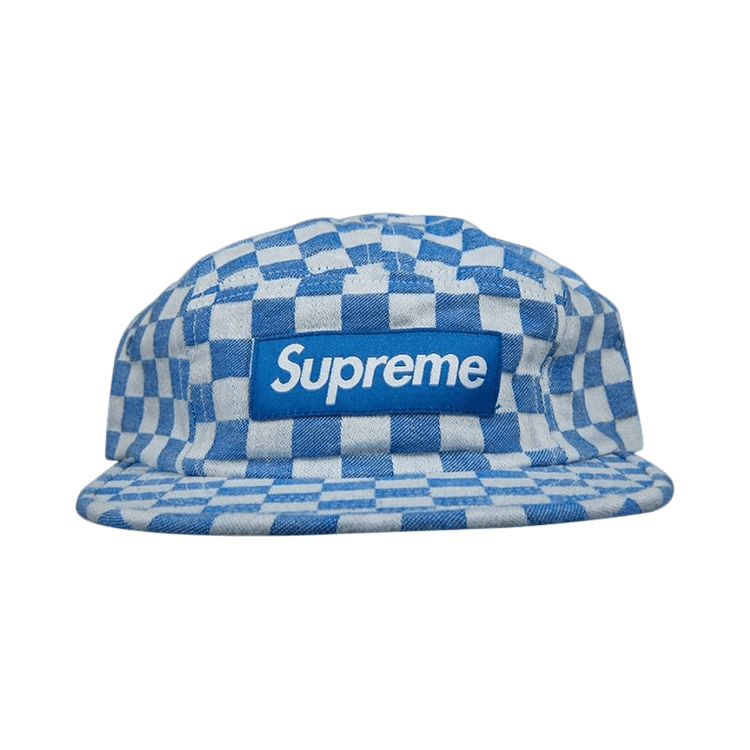 Supreme checkerboard camp cap new arrivals