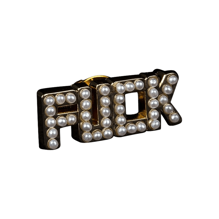 Buy Supreme Fuck Pin 'Gold' - FW18A56 GOLD | GOAT