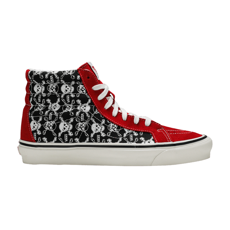 Buy Sk8-Hi 38 DX 'Skulls Red Black' - VN0A38GFX7Z | GOAT