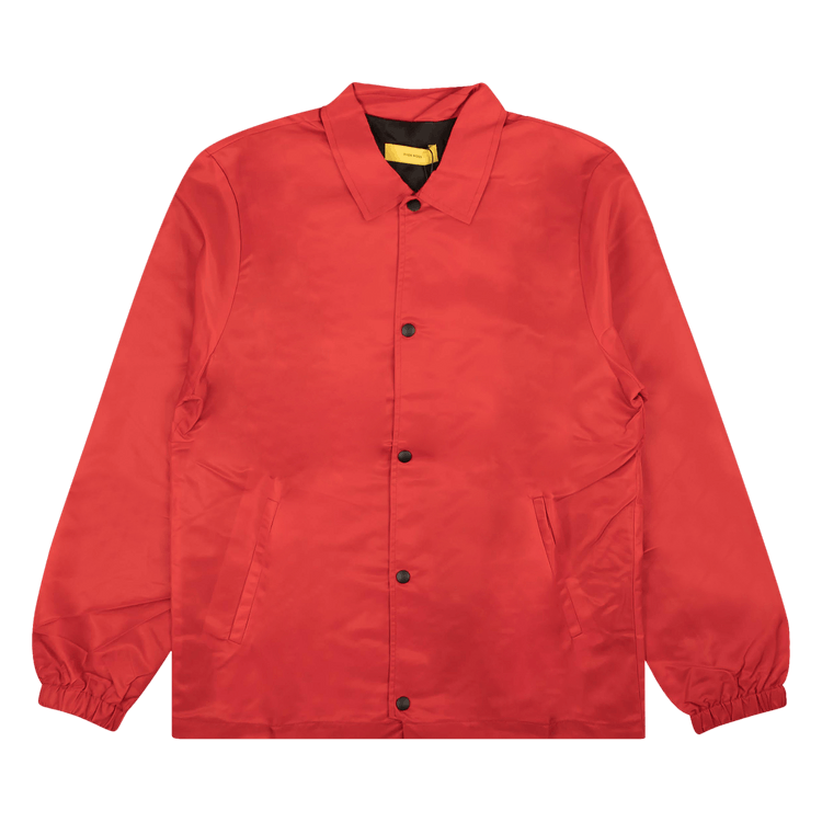 Pyer Moss Satin Snap Jacket 'Red' GOAT
