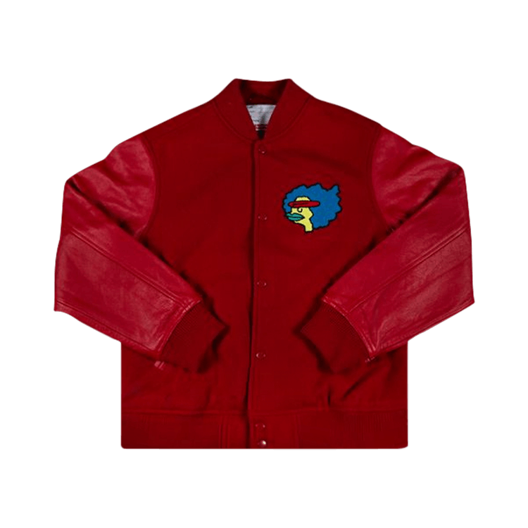 Supreme Gonz Ramm Varsity Jacket 'Red' | GOAT