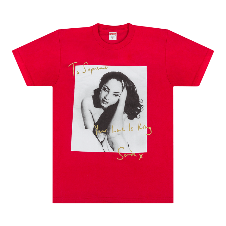 Buy Supreme Sade T-Shirt 'Red' - SS17T1 RED | GOAT