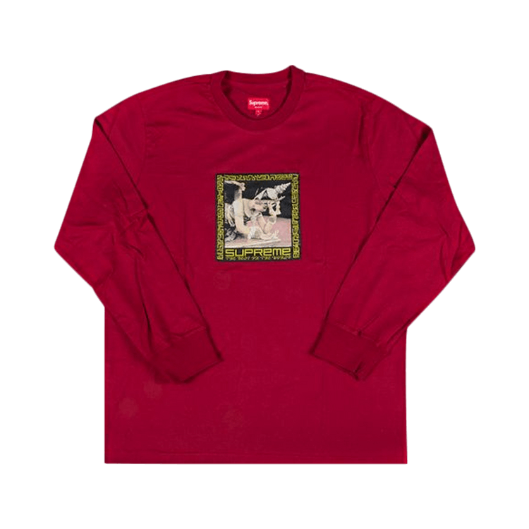 Buy Supreme Best In The World Long-Sleeve T-Shirt 'Cardinal
