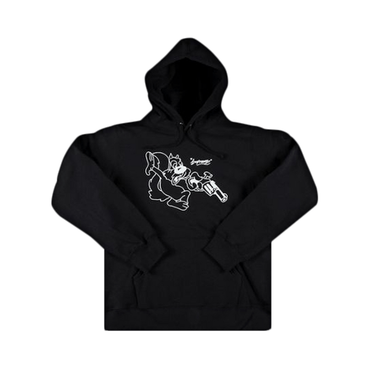 Supreme le luxe hoodie black deals