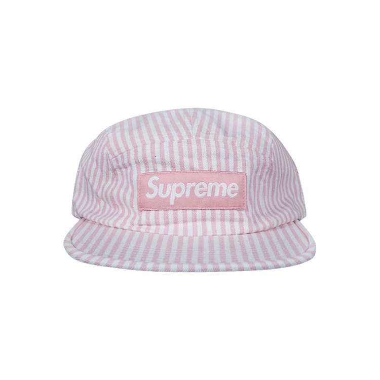 Buy Supreme Denim Camp Cap 'Pink' - SS18H89 PINK | GOAT