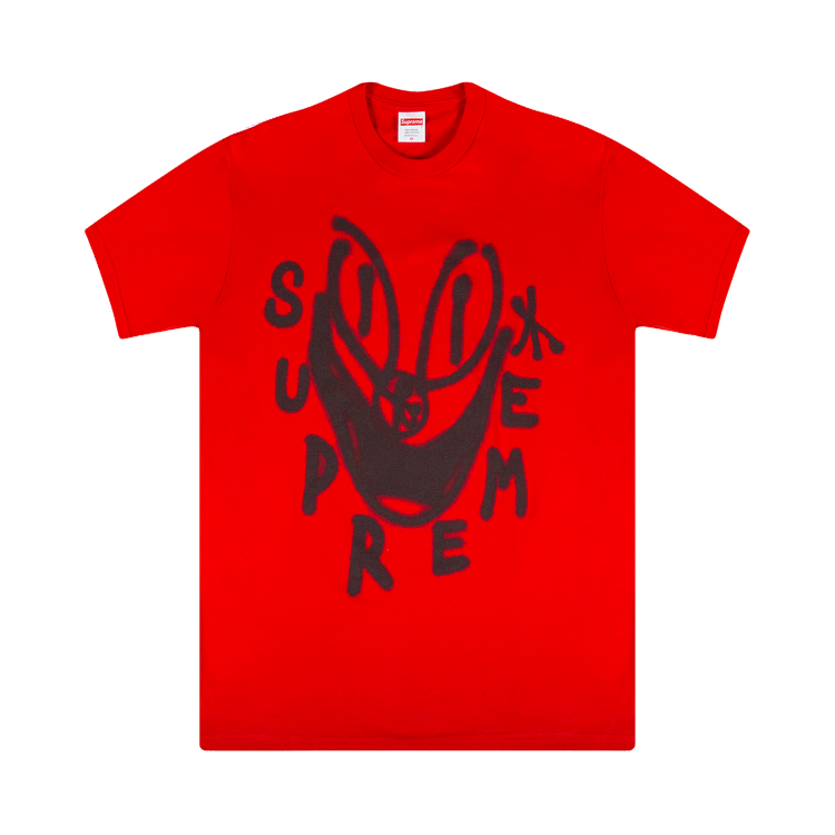 Supreme Smile T-Shirt 'Red'