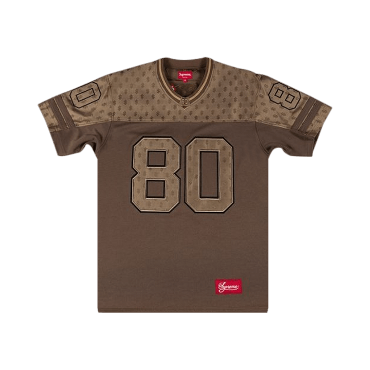 22SS Faux Croc Football Jersey XL ブラウン Buy Supreme Faux Croc Football Jersey 'Brown' - SS22KN26